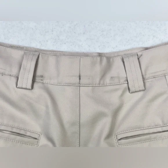 Adidas Men’s 9” Cream Performance Shorts. Pleated Front. Tag Size 34 - Picture 10 of 11